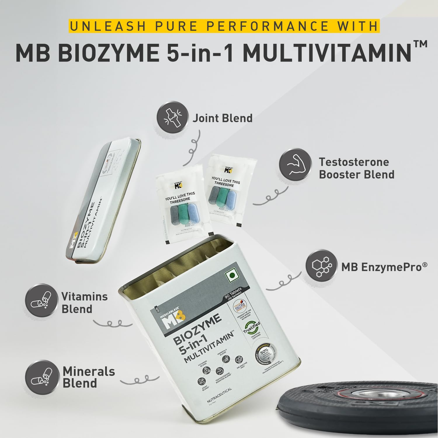 Biozyme Daily Multivitamin 5 in 1 view 6