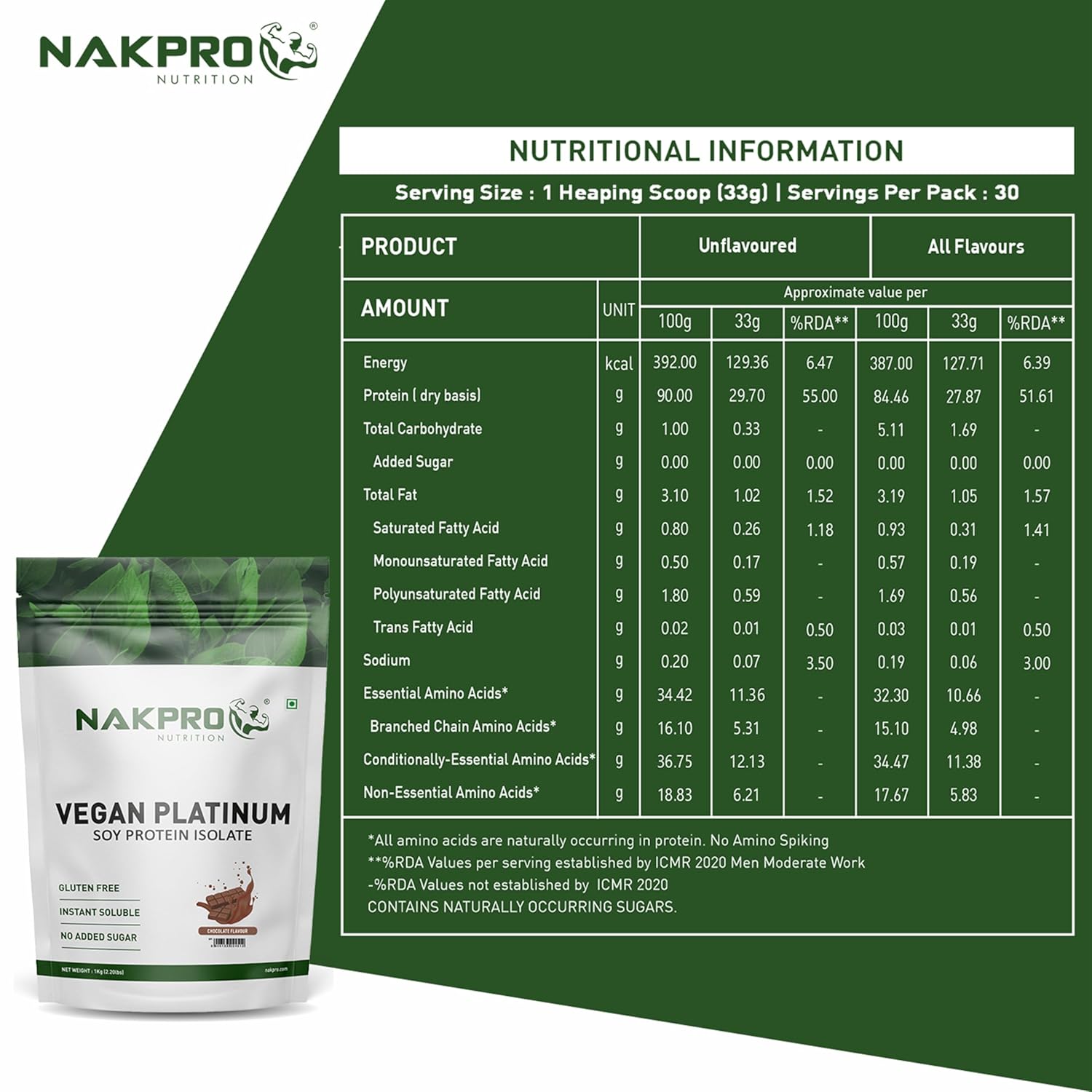 Vegan Platinum Soy Protein Isolate view 6
