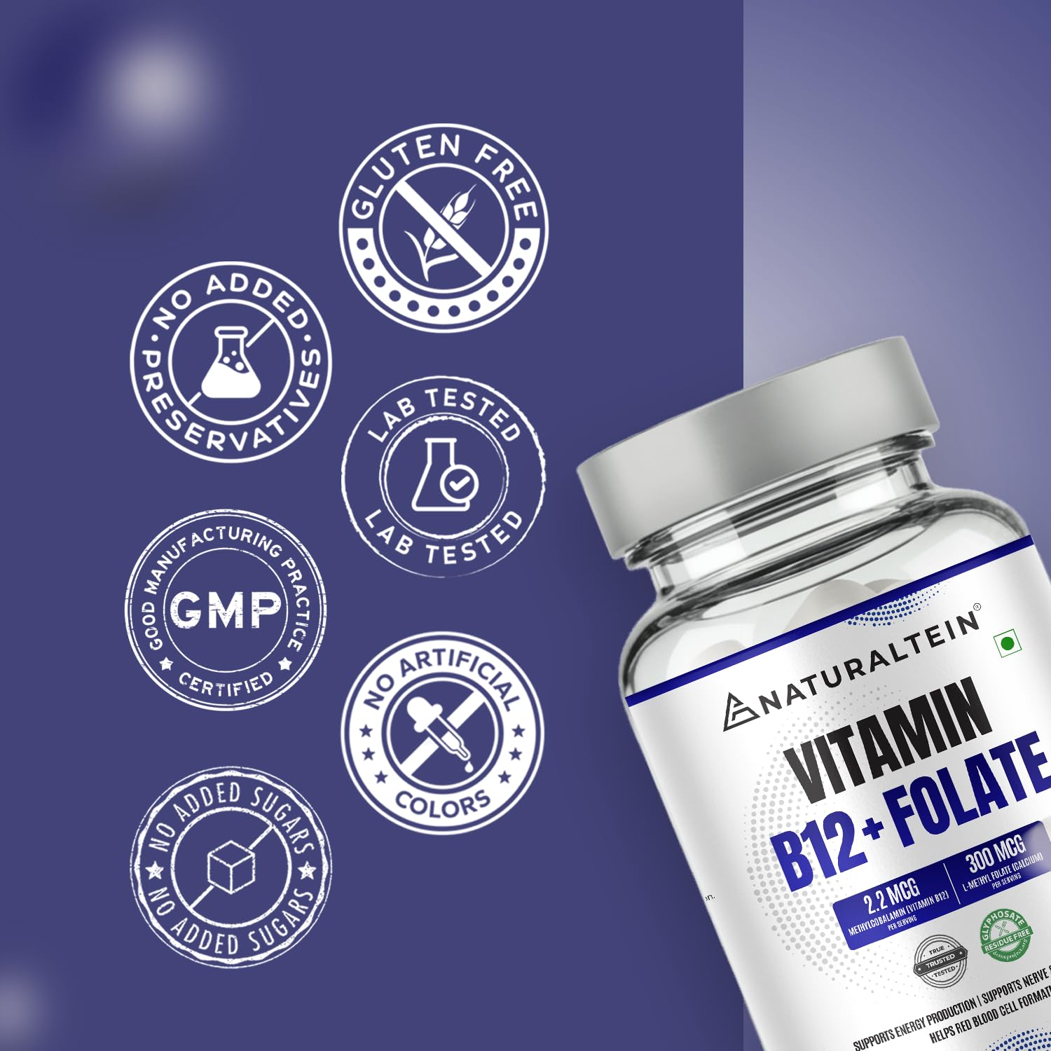 Vitamin B12 with Folate view 5