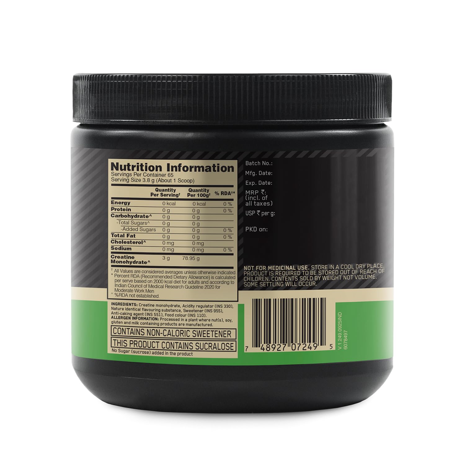 Micronised Creatine Monohydrate view 3