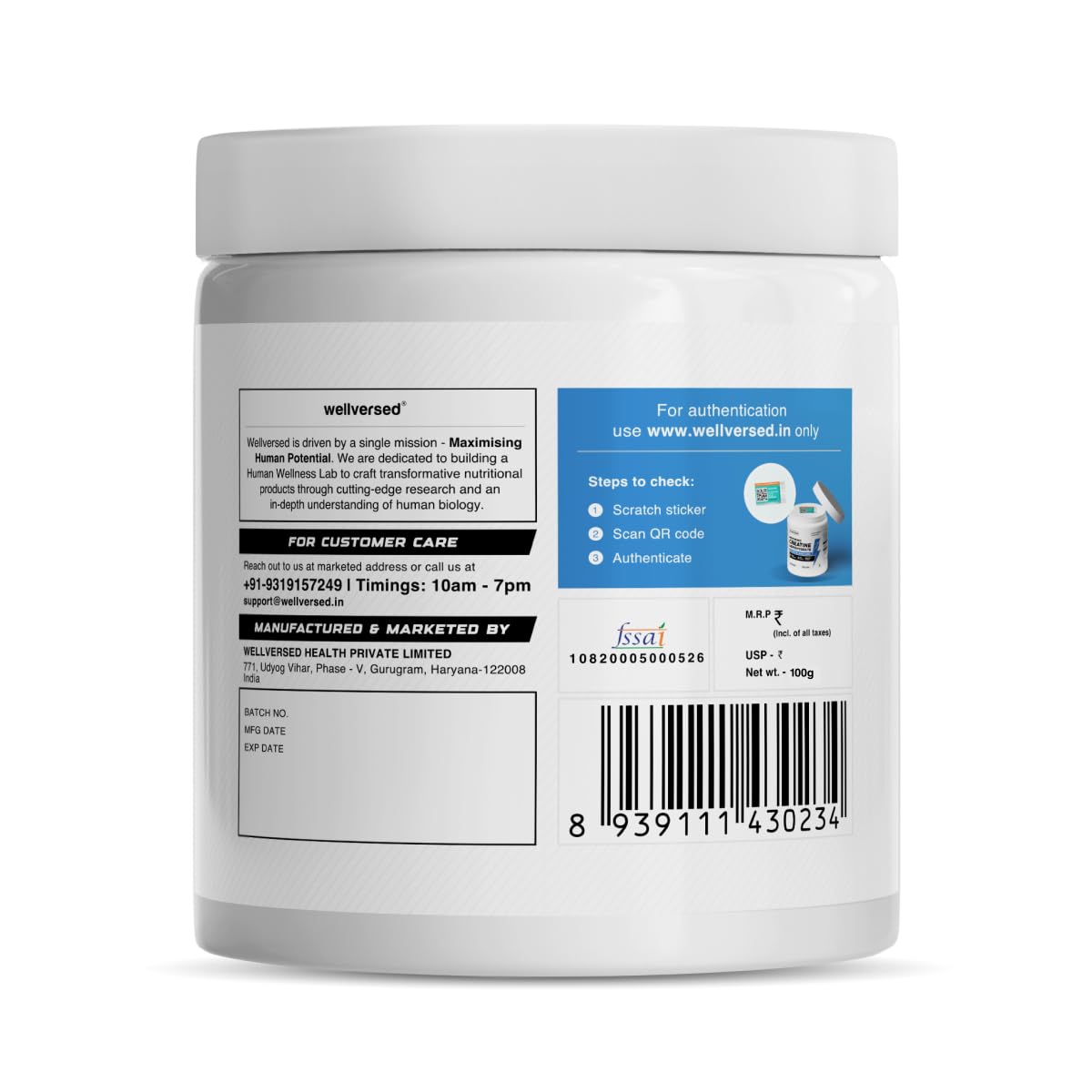 Creatine Monohydrate view 2